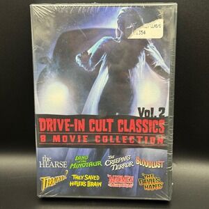 SEALED Drive In Cult Classics Vol 2 8 Movie Collection DVD Horror New